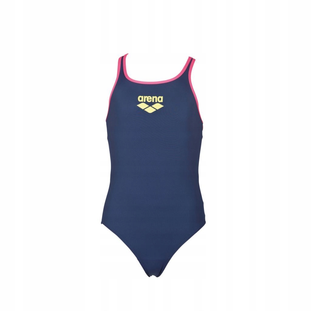 Strój kąpielowy dziewczęcy treningowy Arena Girls Big Logo Swim Pro 140cm