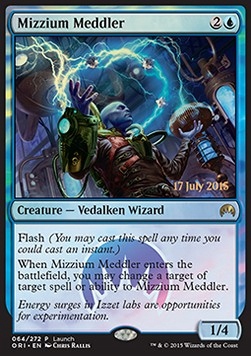Mizzium Meddler FOIL - Promos