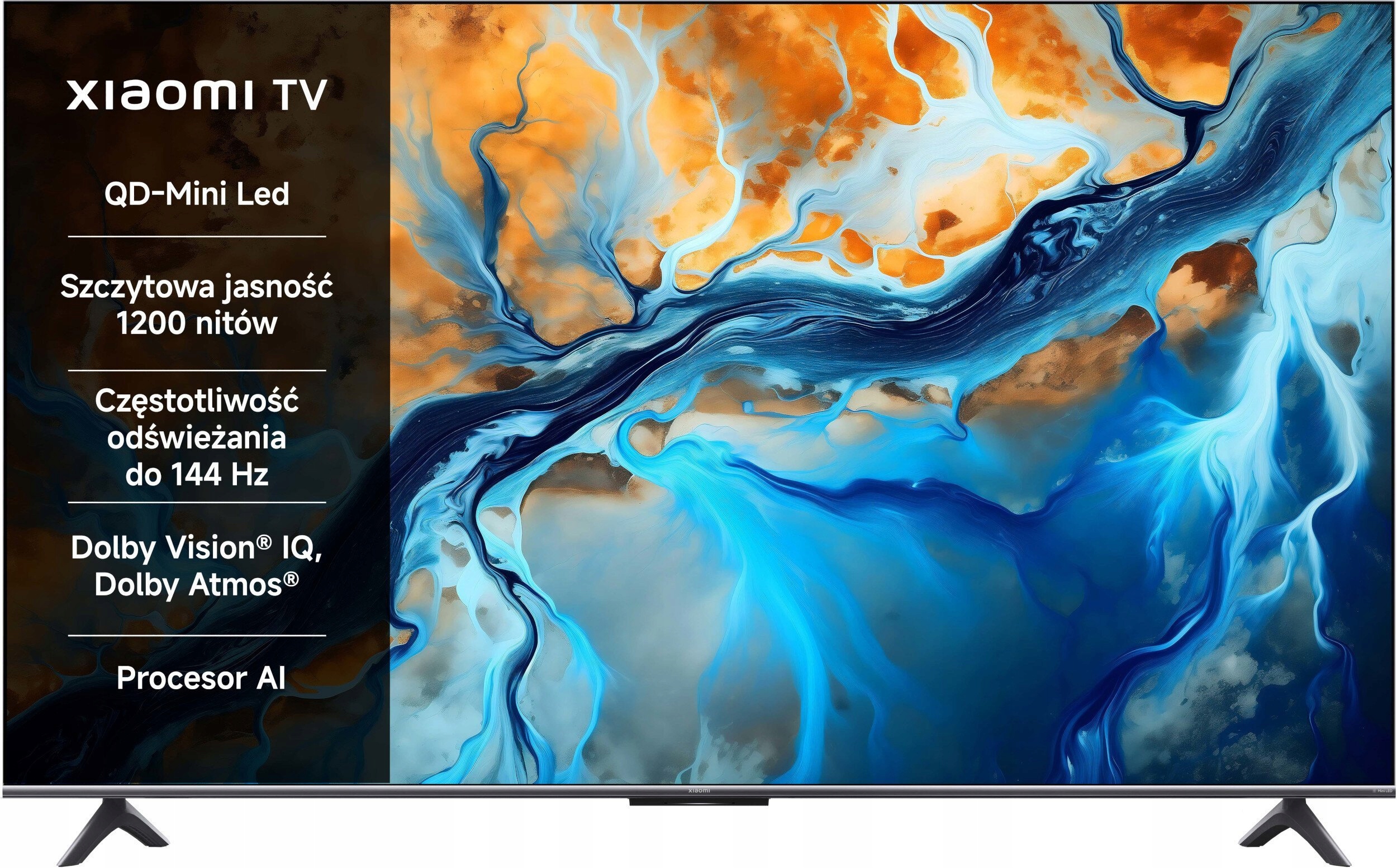 Telewizor Xiaomi S Mini Led 55'' 4K Ultra Hd Google Tv