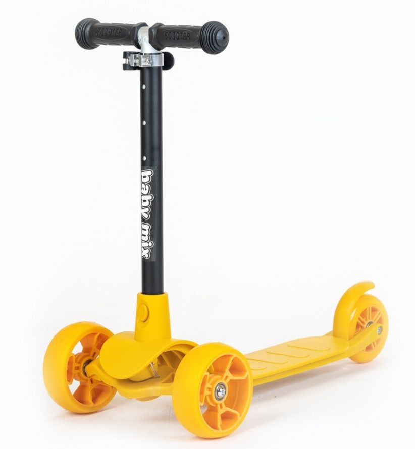 Hulajnoga Trójkołowa Dla Dzieci Baby MIX Prime Do 30KG Wytrzymała