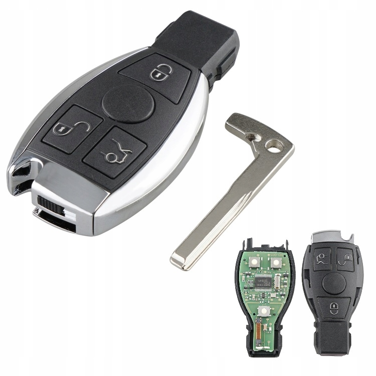 KLUCZYK RYBKA Z ELEKTRONIKĄ PILOT DO MERCEDES W203 W204 W215 W169 W220 VITO EAN (GTIN) 5906284000604