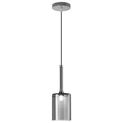 Lampa APP1702 lustrzana srebrna sufitowa szklana 10 cm