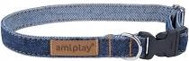 

Amiplay Obroża dla psa Denim Regulowana L 35-50cm