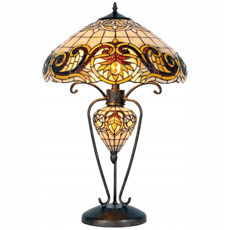 Stolní lampa Tiffany – 46x76 cm