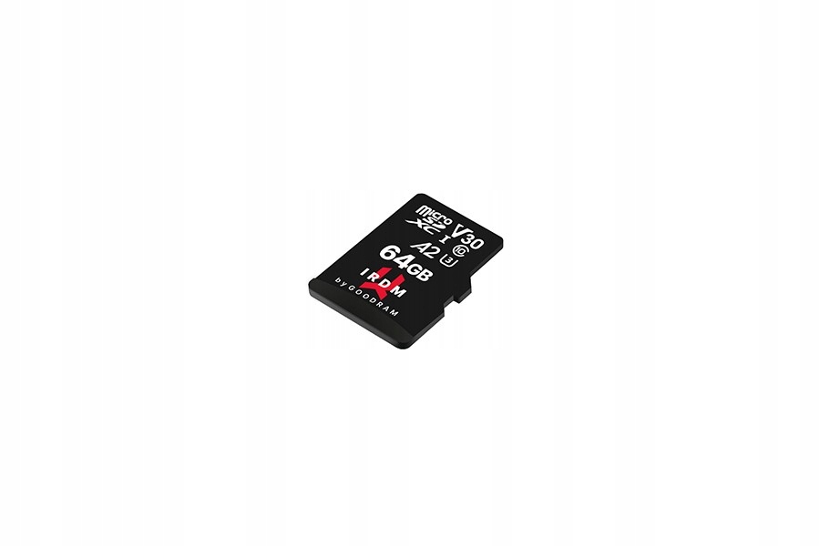 Karta pamięci microSD IRDM 64GB UHS-I U3 A2 + Producent Goodram