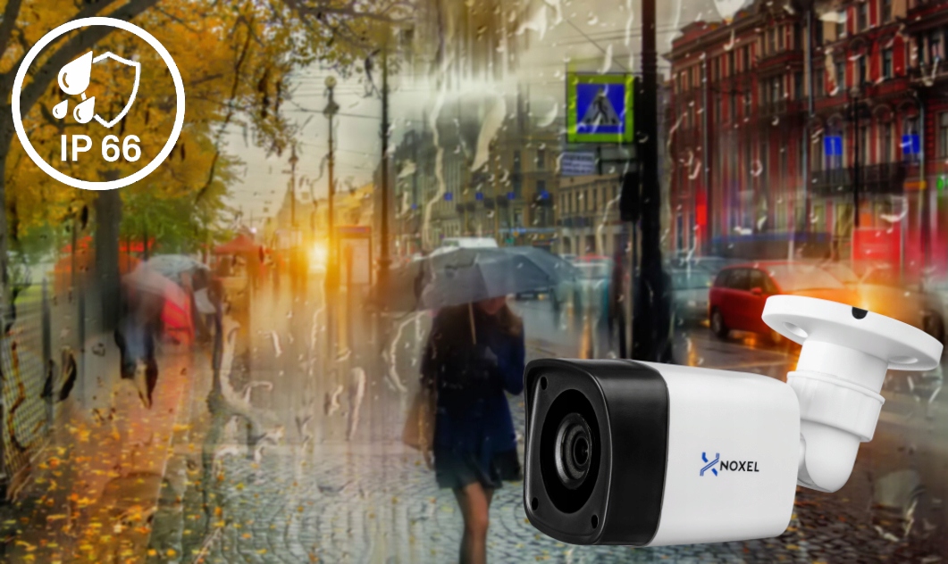 ZESTAW DO MONITORINGU 4 KAMERY 5MP ZEWNĘTRZNE 1TB Obiektyw stałoogniskowy