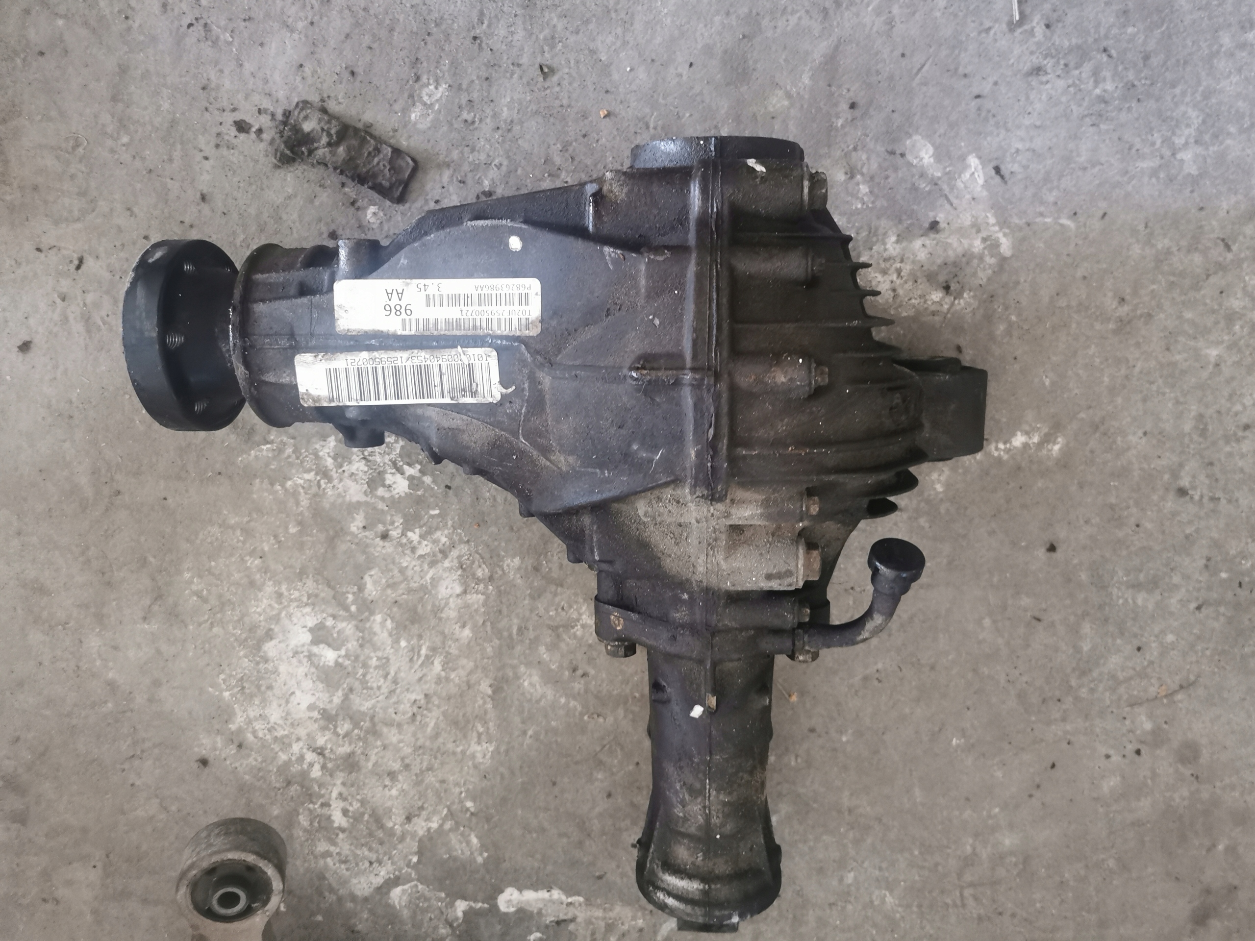 P68263986AA - ПЕРЕДНИЙ МОСТ GRAND CHEROKEE WK2 LIFT 3.45