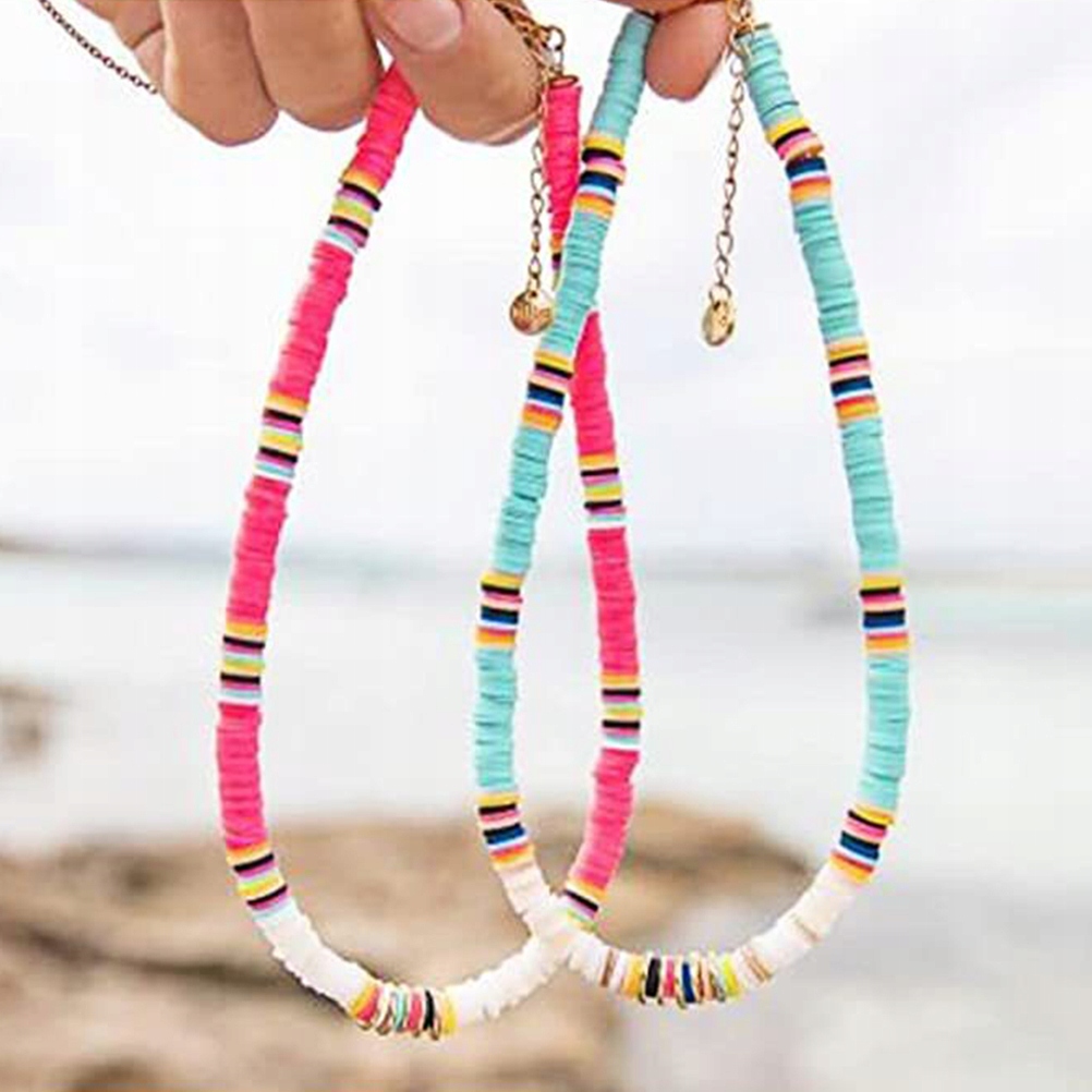 WYKONYWANIE BIŻUTERII KORALIKI GLINIANE BRANSOLETKI ZESTAWY KORALIKÓW Kamień Inny kamień