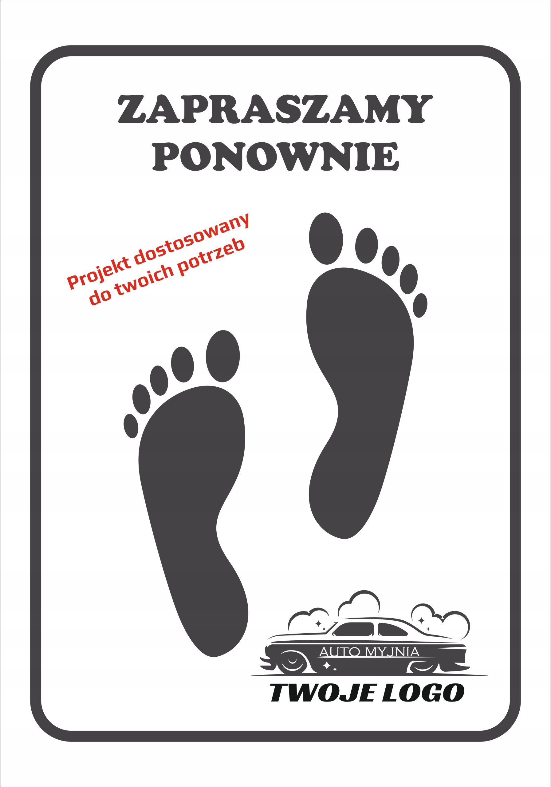 Dywaniki papierowe samochodowe nadruk Logo 500 szt EAN (GTIN) 5904996560089