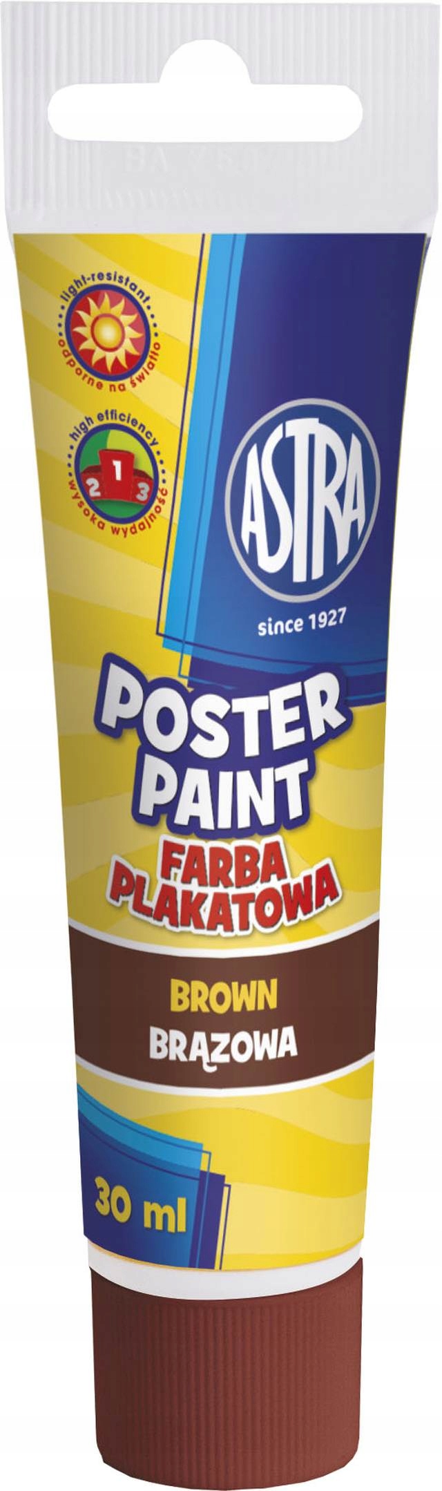 

Farby Plakatowe Tuba 30ML. Brązowa