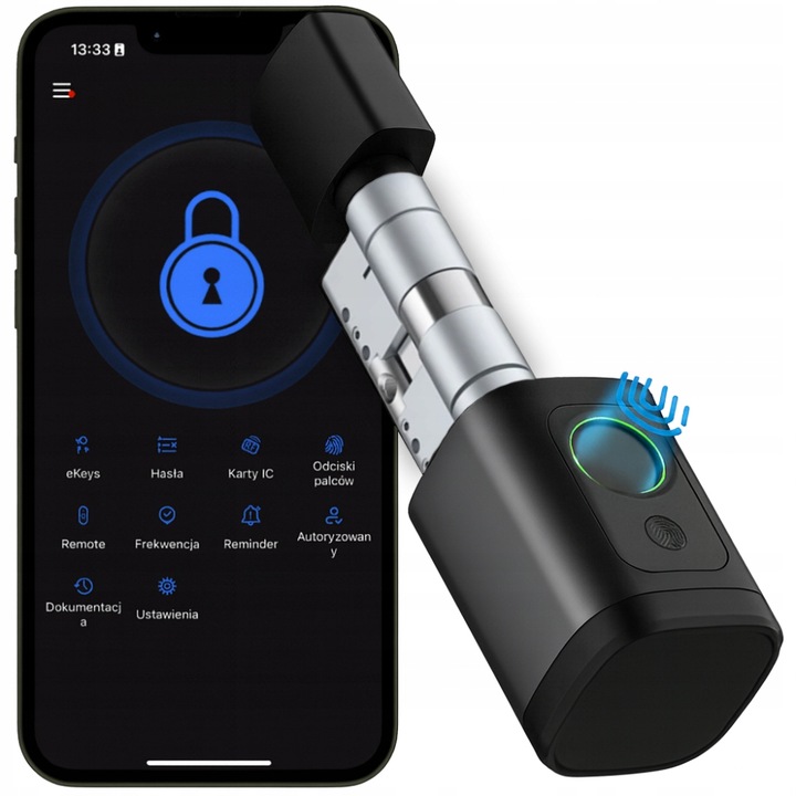 ЭЛЕКТРОННЫЙ ДВЕРНОЙ ЗАМОК ВСТАВКА ДЛЯ КОДА ШИФР ОТПЕЧАТОК ПАЛЬЦА TTLOCK RFID