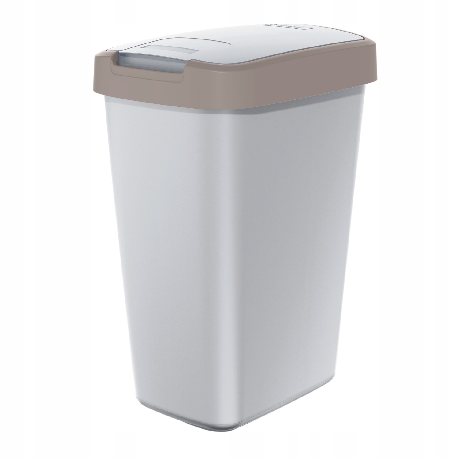 Levně Odpadkový koš 12l s klapkou Keden Compacta Q