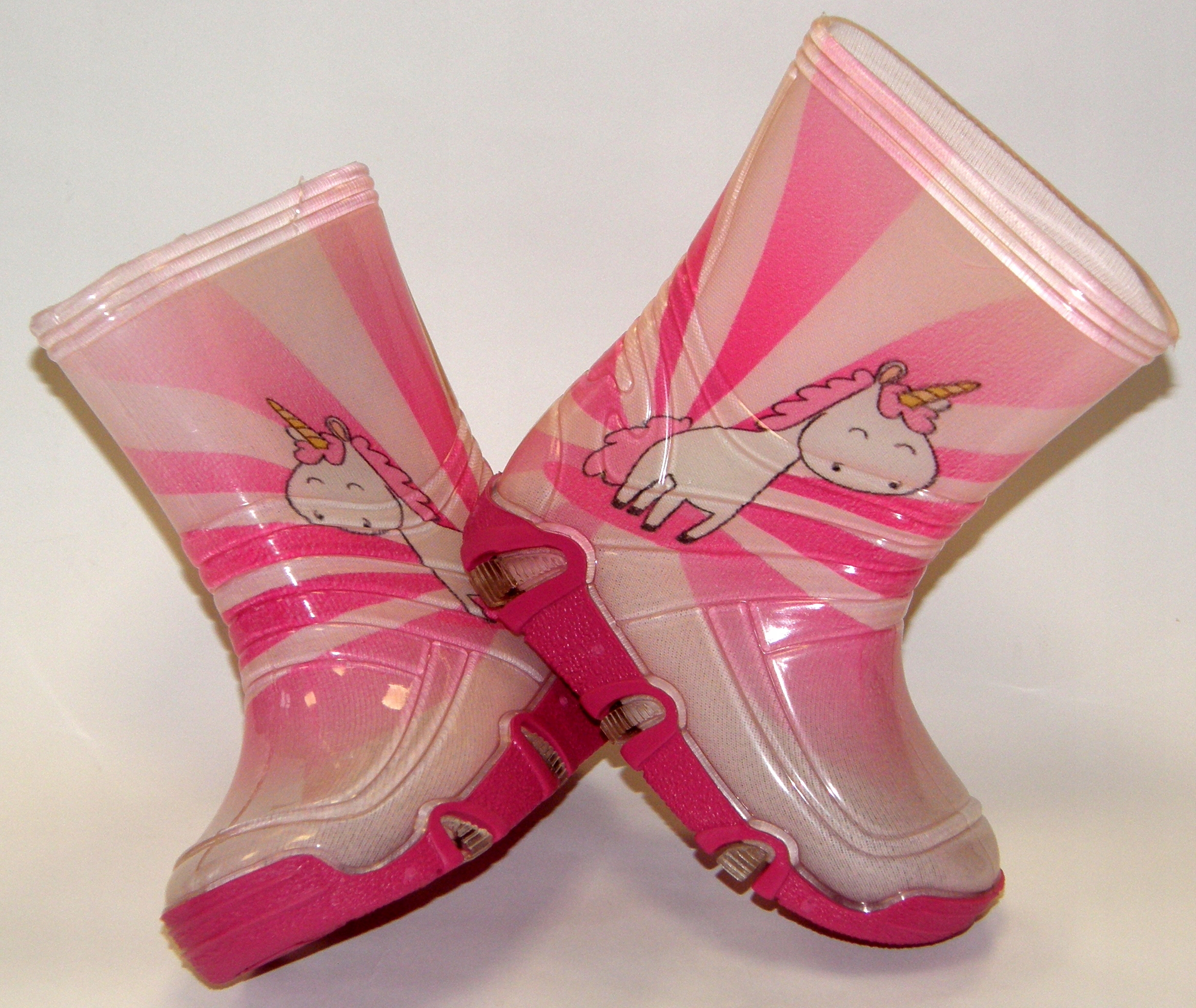 KALOSZE JEDNOROŻEC RÓŻOWE R 35/36 WKŁ 22,50 CM Marka Zetpol