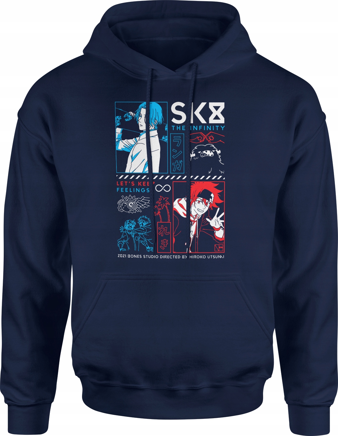 

SK8 The Infinity Bluza Męska Skate Anime Manga R M