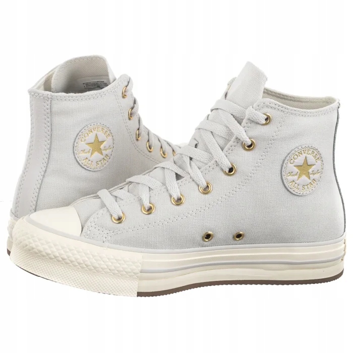 Klasické boty Tenisky Converse Ctas Eva Lift Hi Barely Grey A10382C