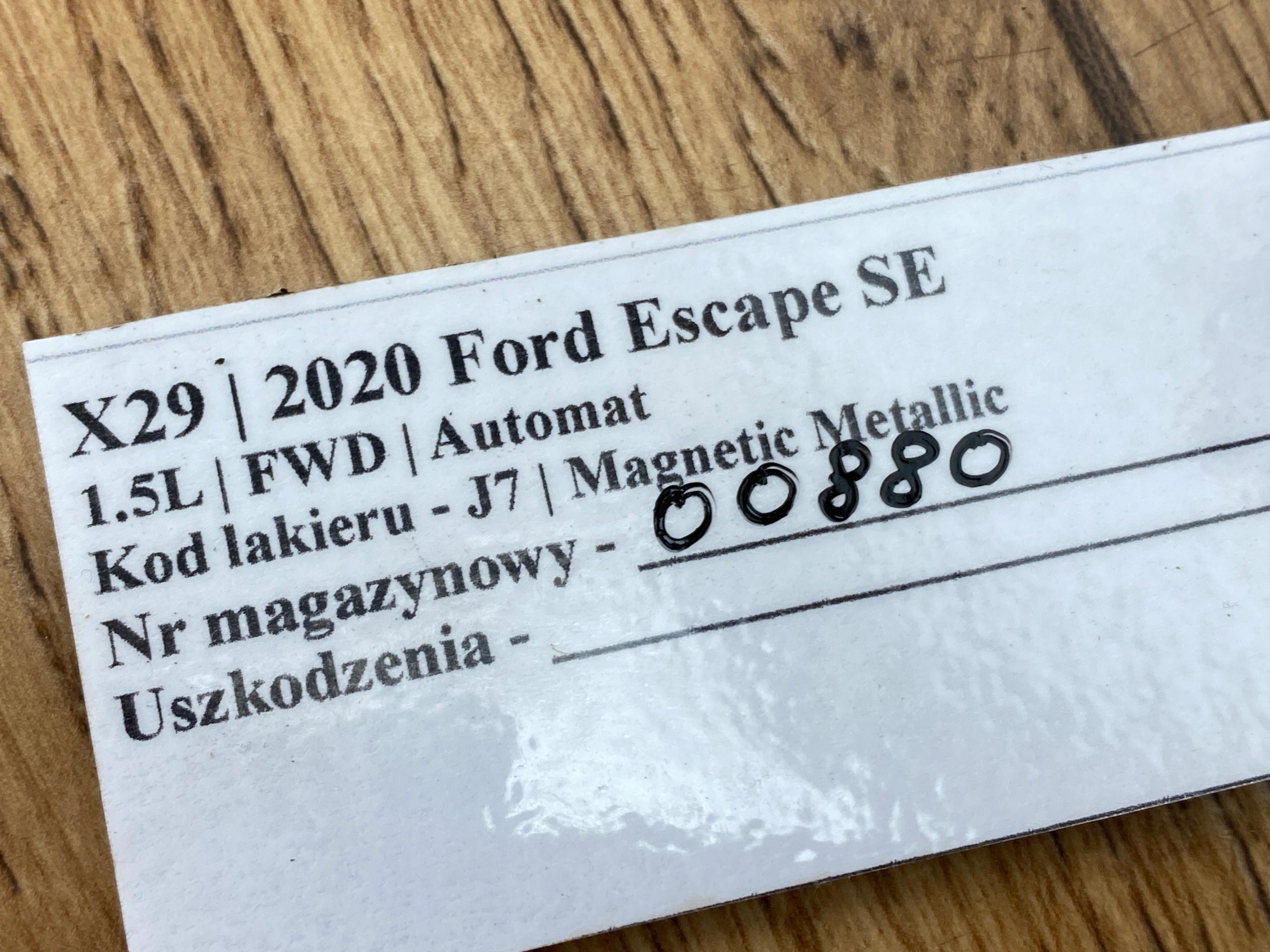 Sensor heizgebläse Ford Kuga 1.5L MK3 20+ Escape