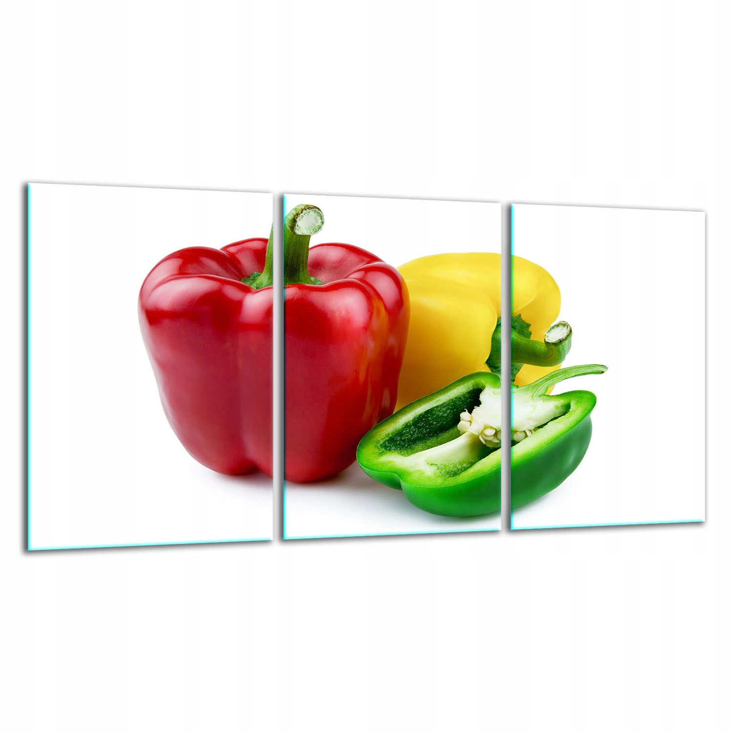 Skleněná Deska Na Krájení Deska 3x30x52 Paprika Tvrzené Sklo Kuchyně 7v1