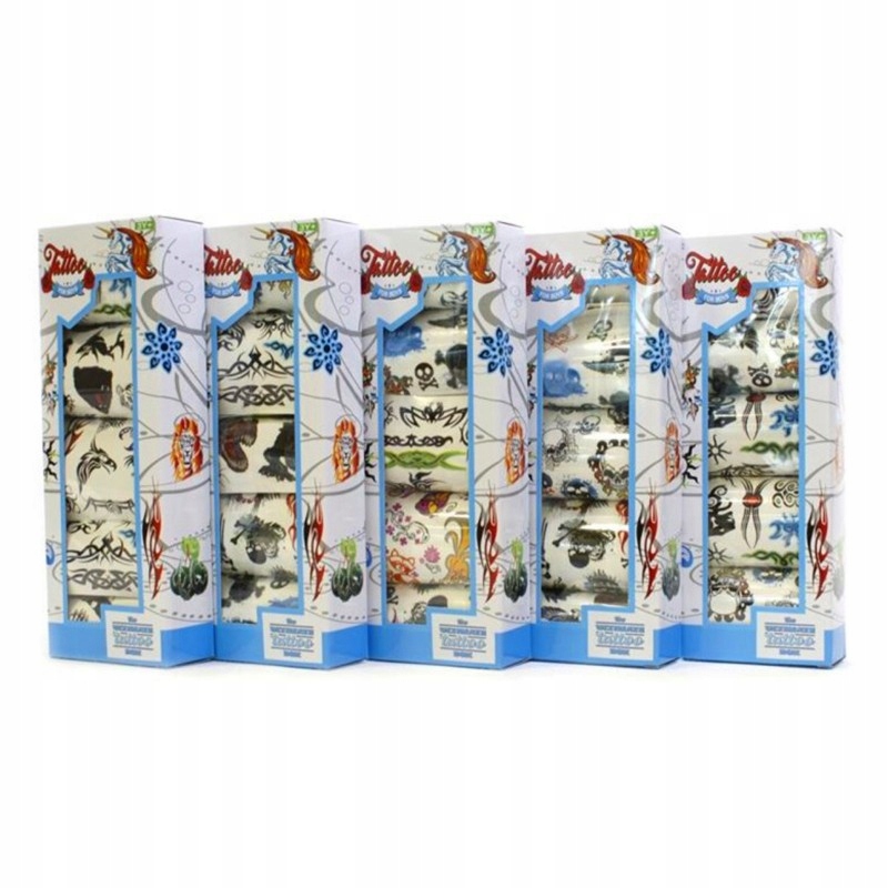 

Tatuaż Zmywalny Dla Dzieci 5 Arkuszy Różne