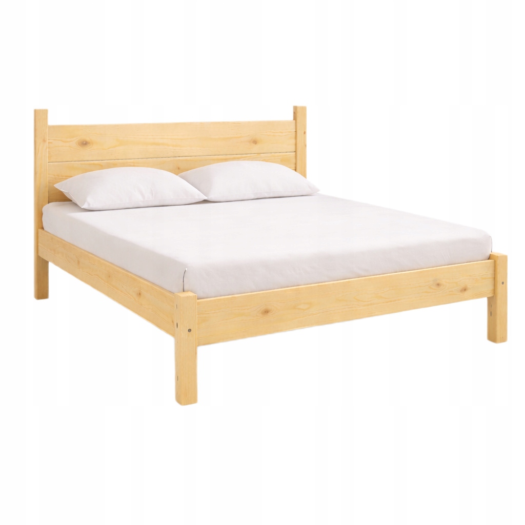 Postel pro mláděž 180x180, dřevěná, masivní Rošt, surové, Solidní Výrobce