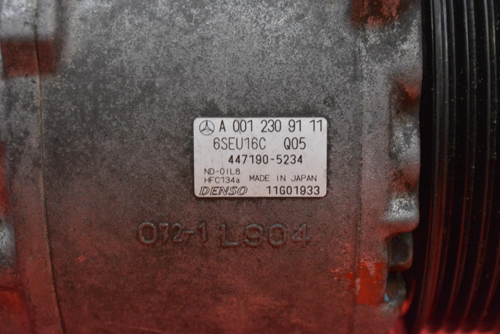 compressor compressor; of the air conditioning A0012309111 MERCEDES B-class W245 2.0 CDI