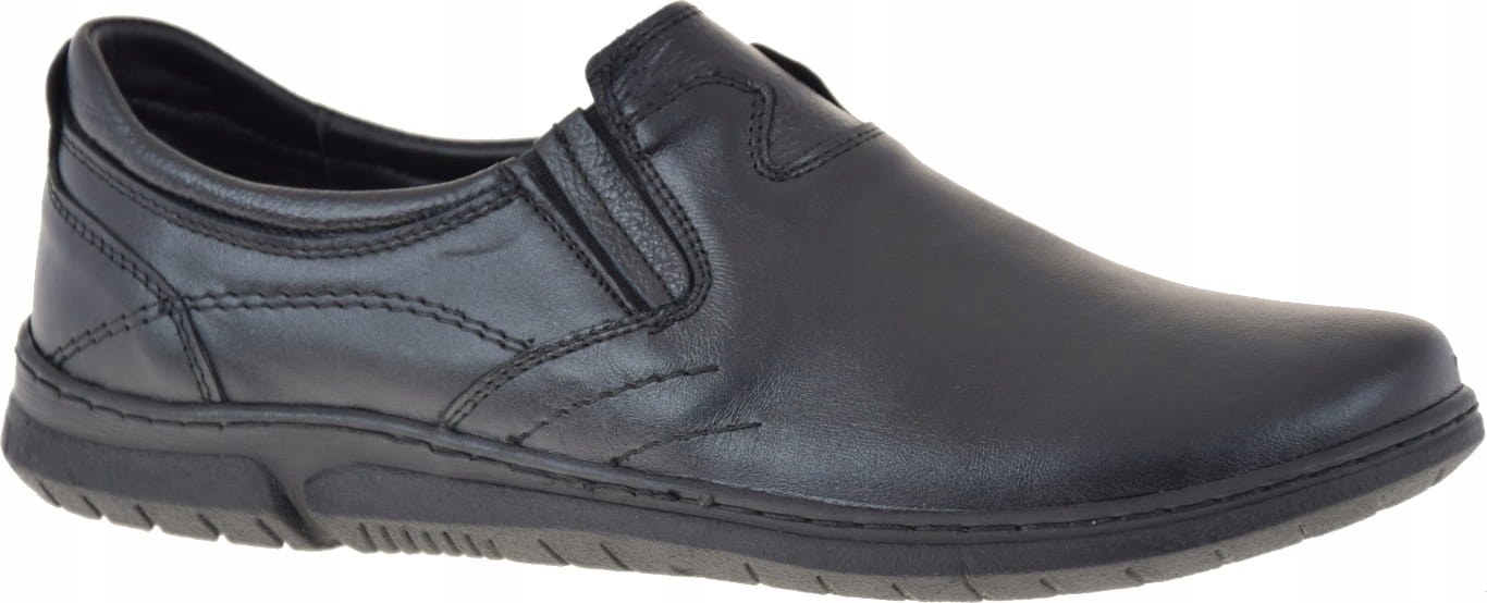 Pánské Mokasíny Polské Ploché Polobotky 7126 Vel. 46