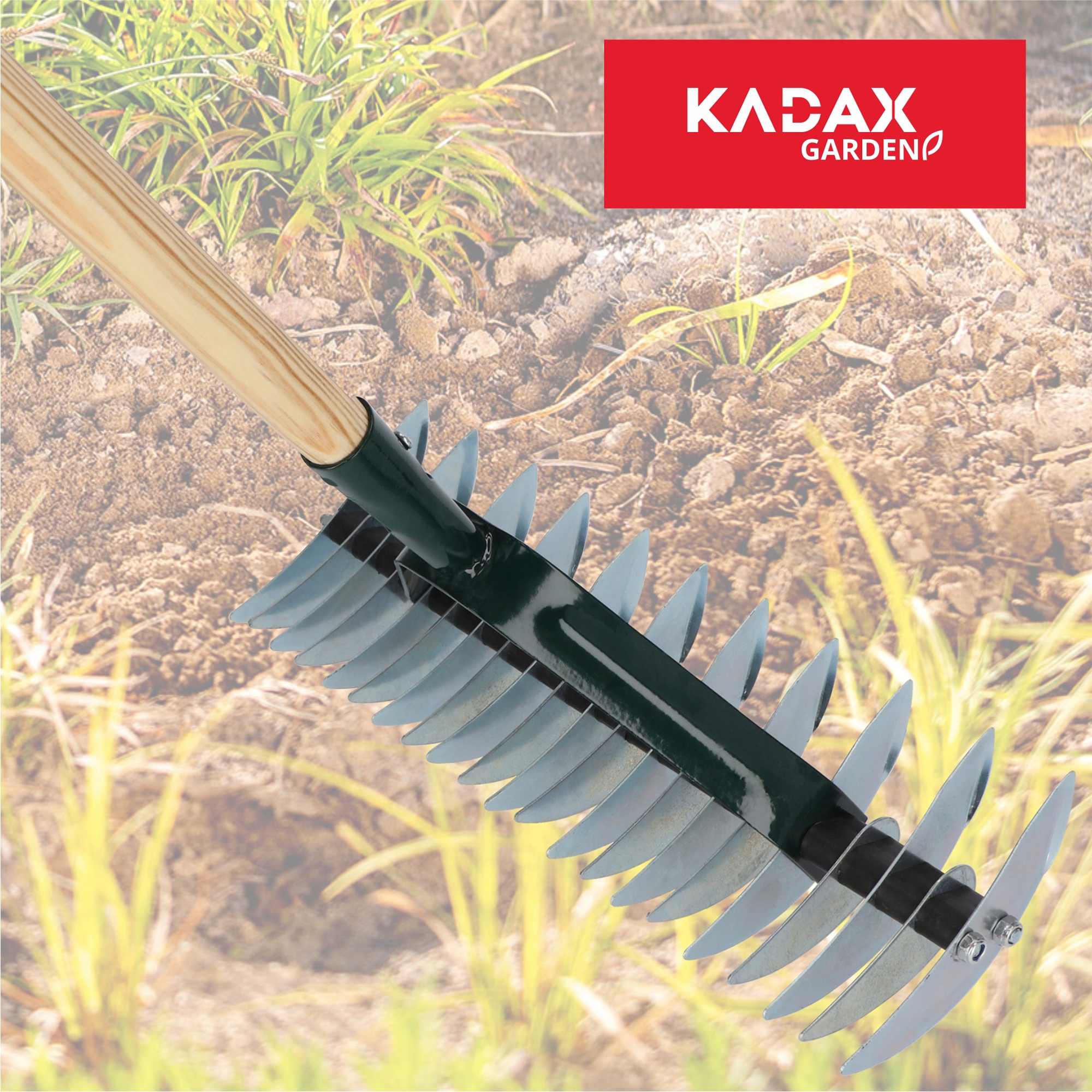 AERATOR WERTYKULATOR DO TRAWY RĘCZNY KOLCE 170 cm Marka Kadax