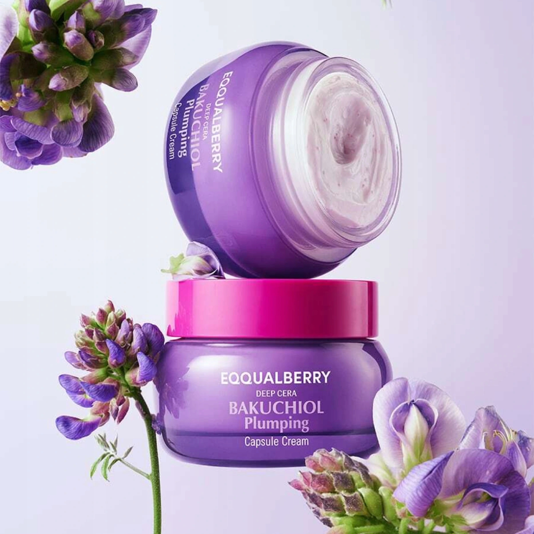 Eqqualberry Bakuchiol Plumping Capsule Cream Zpevňující krém s bakuchio
