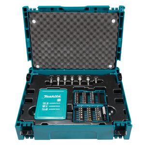 Makita B-53908 sada bitů, vrtáků a hlavic se 6-hrannou stopkou 62-dílná, sy