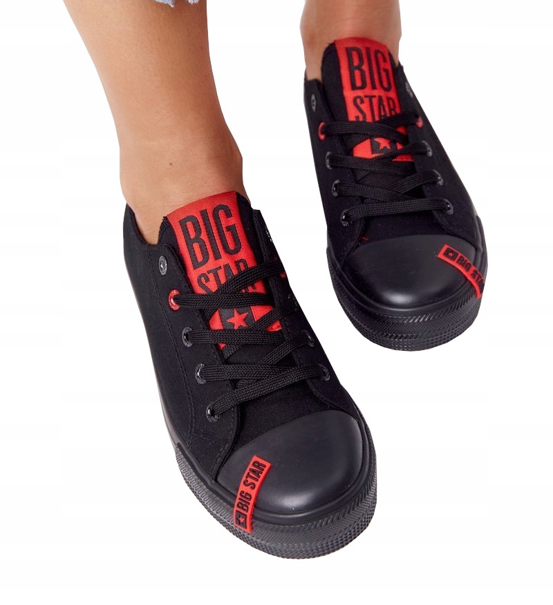 

Damskie Trampki Big Star HH274678 Czarne 36