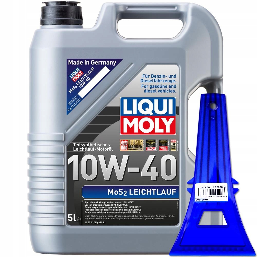 

Olej Liqui Moly MoS2 Leichtlauf 10W40 5L