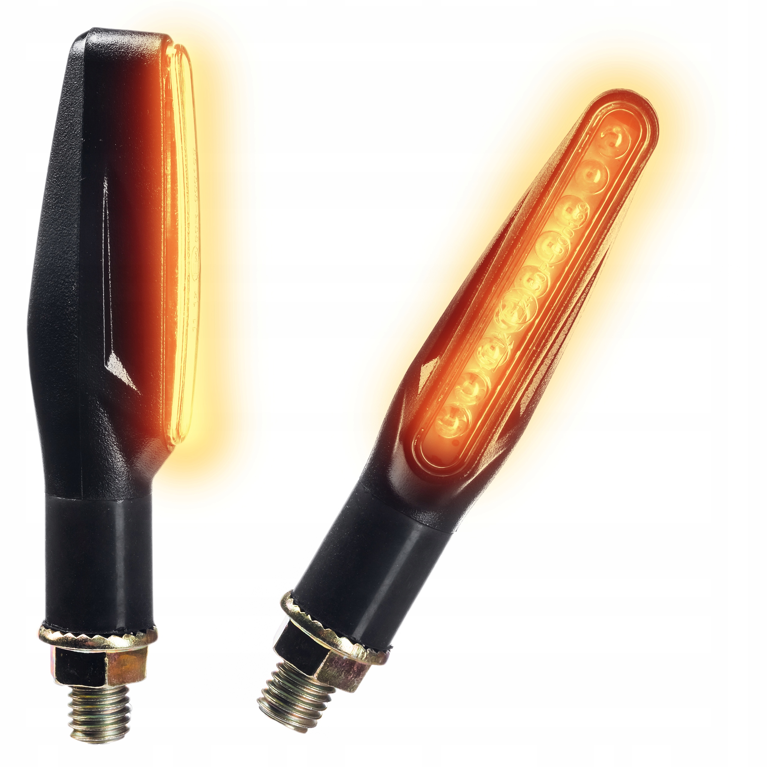 Kierunkowskazy LED motocyklowe uniwersalne homologacja Producent inny