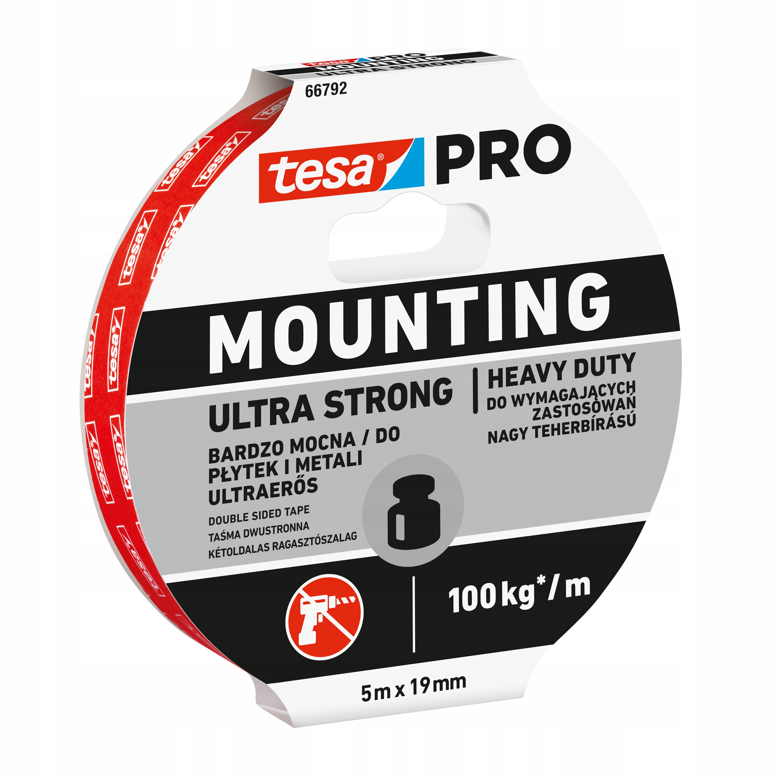 

Taśma montażowa tesa Pro Mounting 5m bardzo mocna