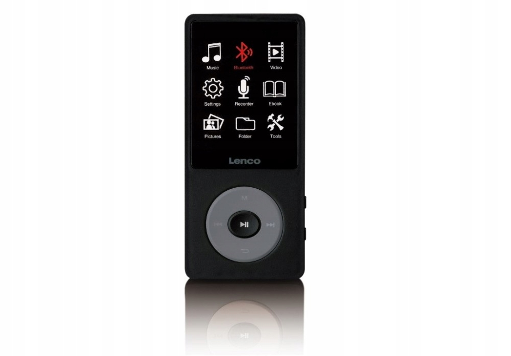 Prehrávač MP3/MP4 Lenco Xemio-860BK Kapacita pamäte: 8 Gb Bluetooth