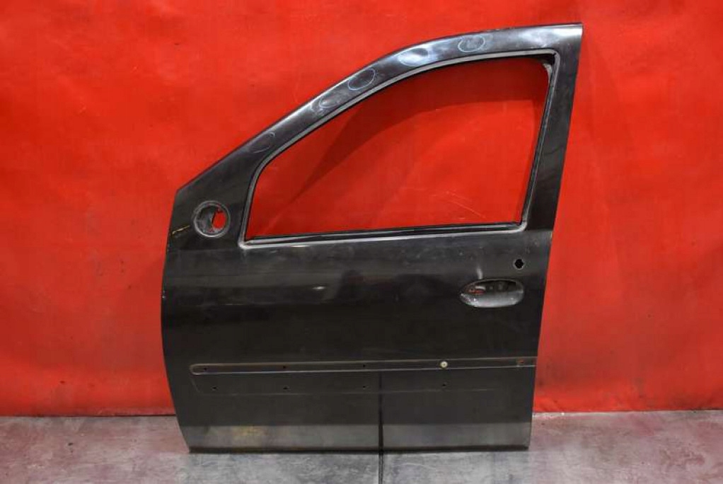 door left front front black, DACIA LOGAN MCV 1 and LIFT 07-12