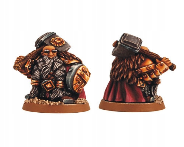 Figurka Rpg Dwarf Guardian 28mm Podstawka 28mm Scibor 28FM0005
