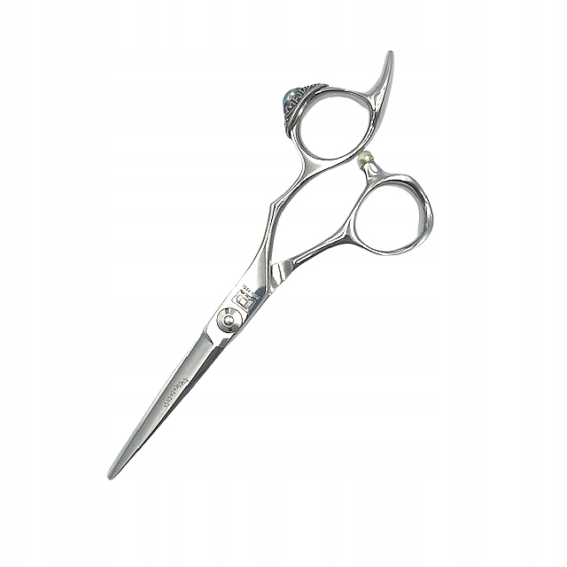 Kadeřnické nůžky 5,5" s tyrkysovým očkem