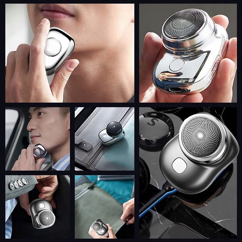 Mini golarka elektryczna mini golarka do brody dla męska usb przenośna EAN (GTIN) 889997474601