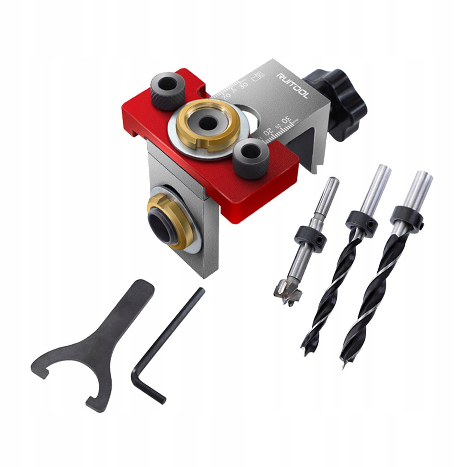 Zestaw prowadnic wiertniczych 3 w 1 C Numer katalogowy części 255480