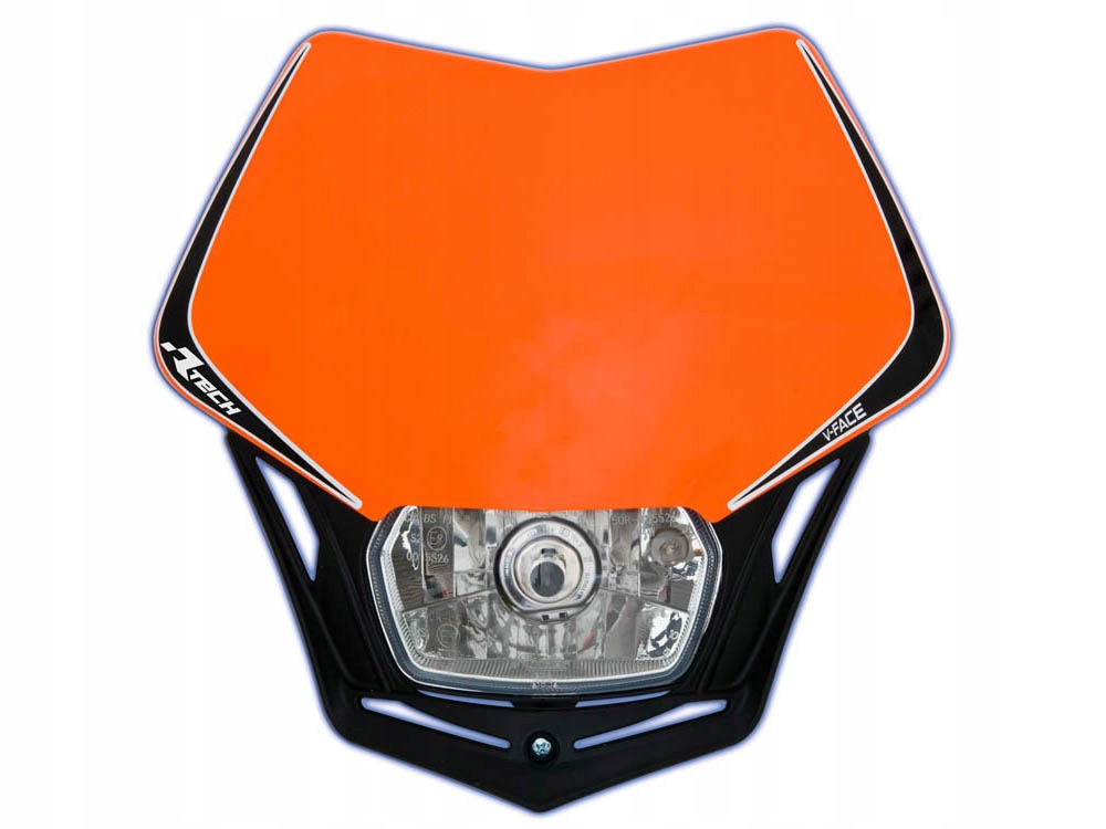 Racetech Predná Lampa V-face Farba Oranžová/čierna Ktm