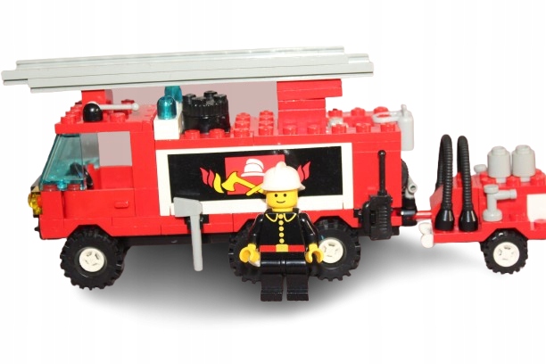 LEGO CITY TOWN 6480 ZESTAW STRAŻ POŻARNA SYGNAŁ DŹWIĘK ŚWIATŁO