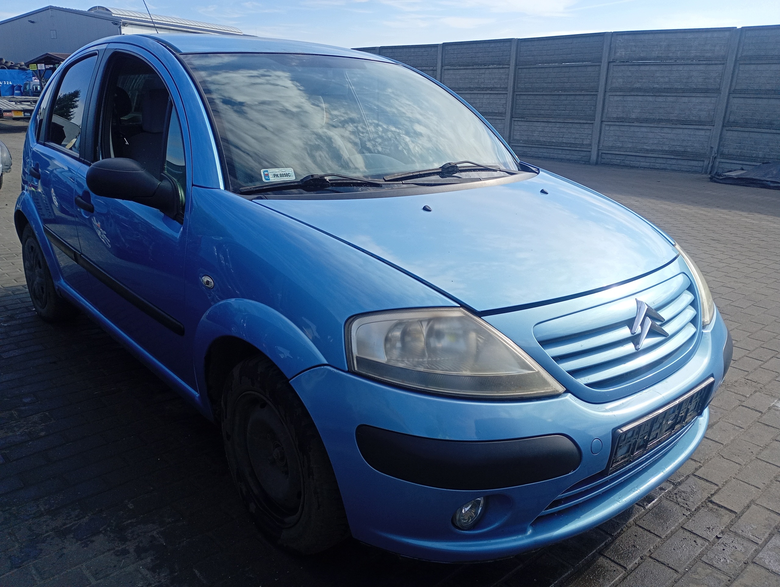 tapacír ľavá Bok ľavý predok Citroen C3 02-10
