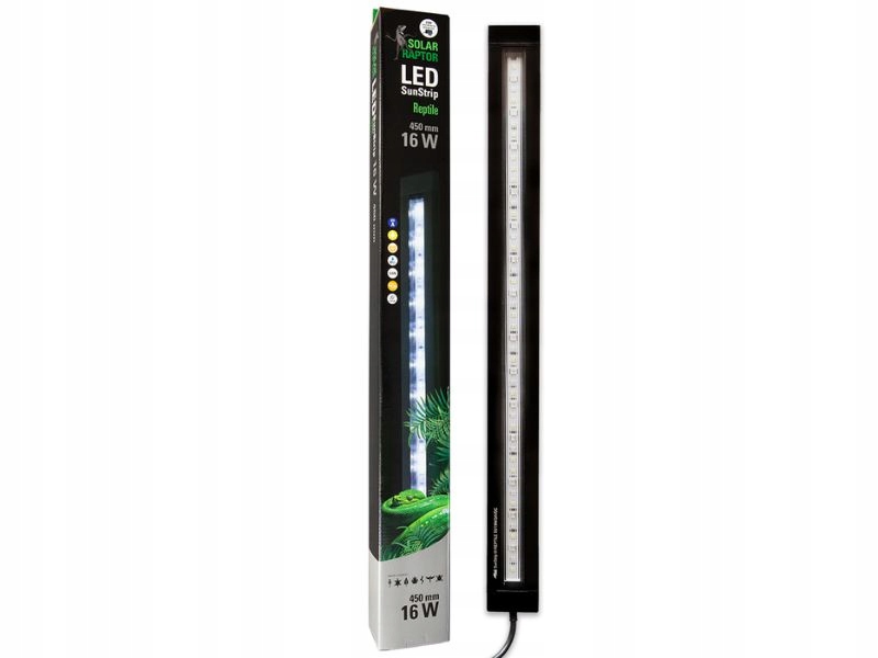 Levně SolarRaptor SunStrip III 35 Reptile 450 s napájecím zdrojem Drv Black