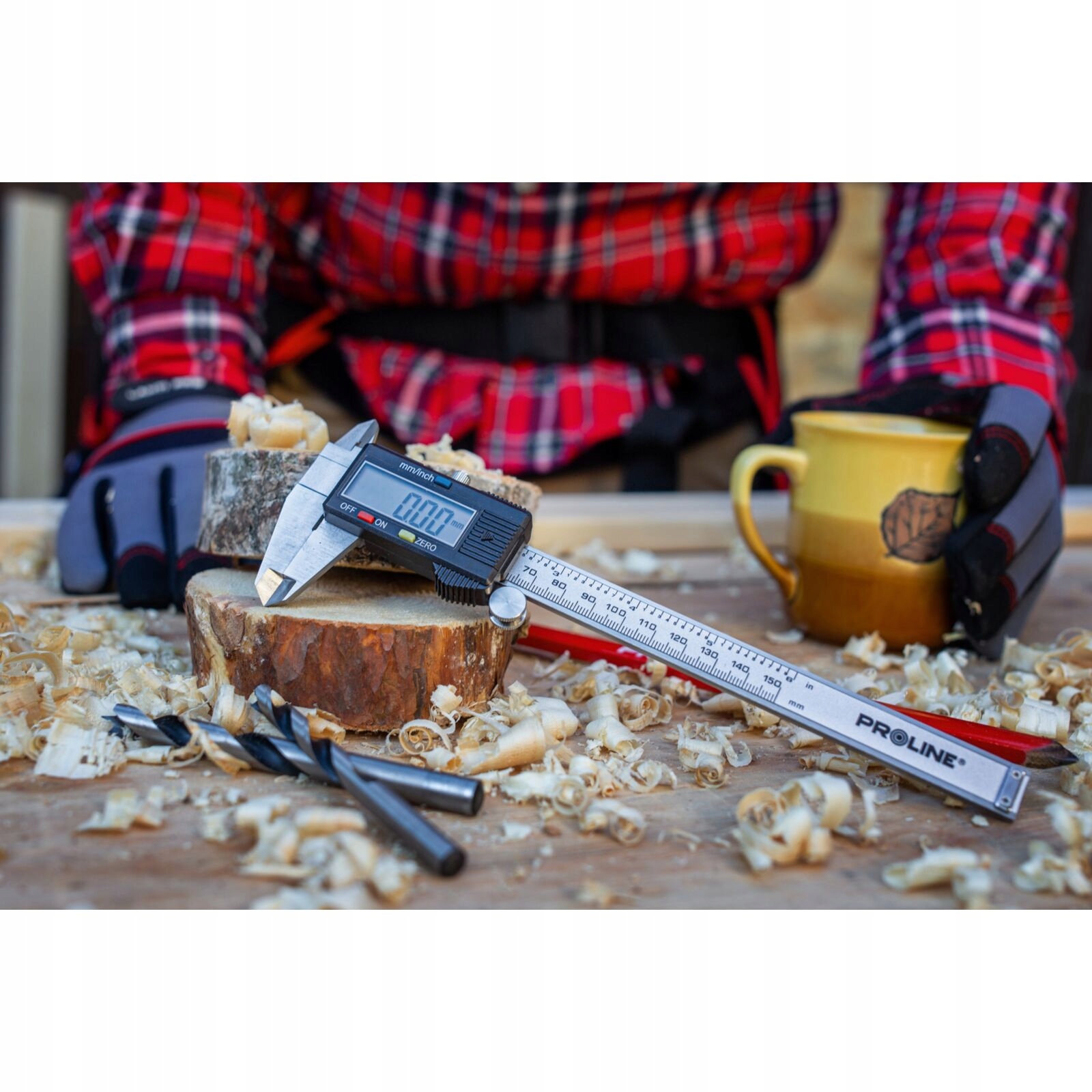 SUWMIARKA ELEKTRONICZNA 150MM, DOKŁ. 0,03MM, CE, PROLINE Marka Proline