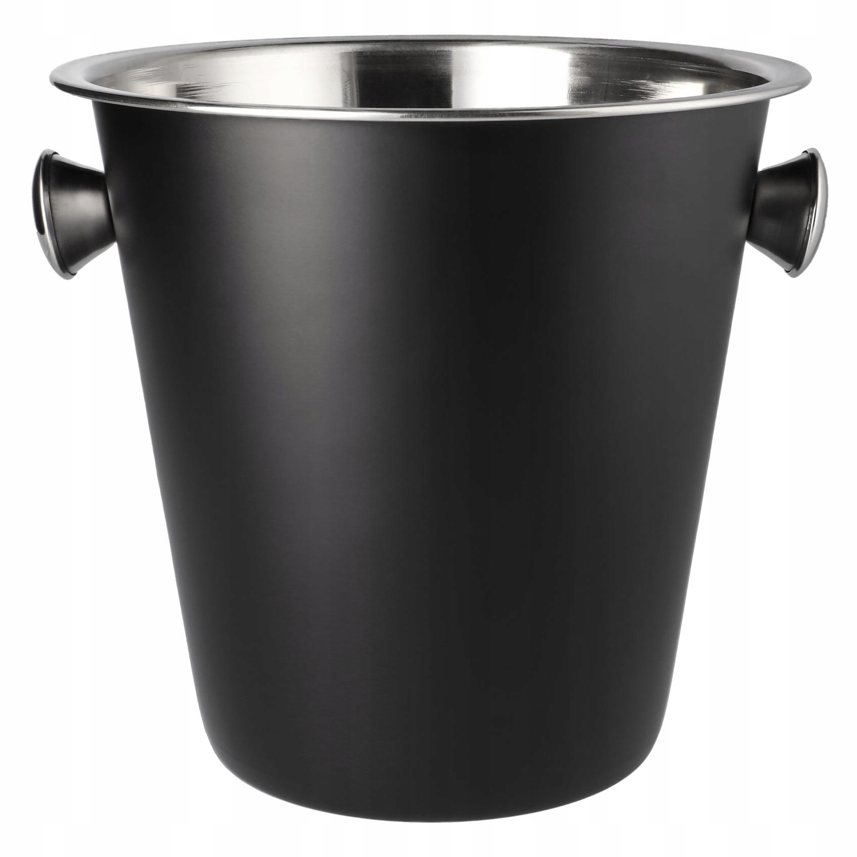 Wiaderko pojemnik do lodu szampana czarne 4,5 L