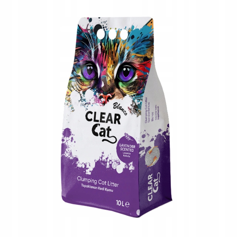 Levně 2x Clear Cat Blanco Levandule 10 L