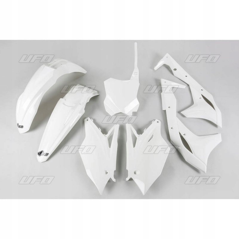 Sada Plastov Kawasaki Kxf 250 18-20, Farba Biela