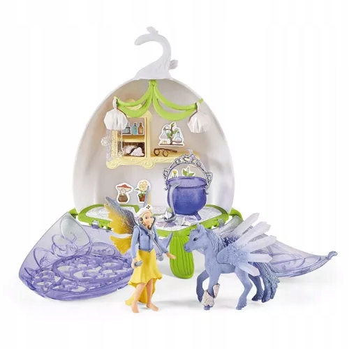 SCHLEICH MAGICZNY KWIAT WETERYNARZ WRÓŻKA KUCYK AKCESORIA BAYALA Marka Schleich