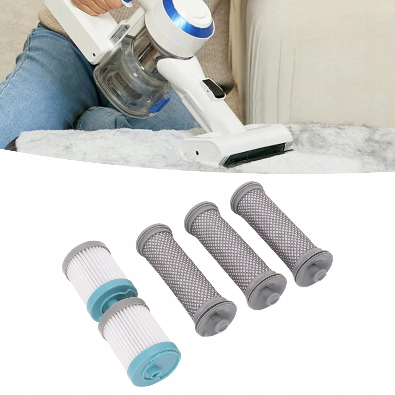 Filter elements Post filter set for Tineco Model CNT-43512