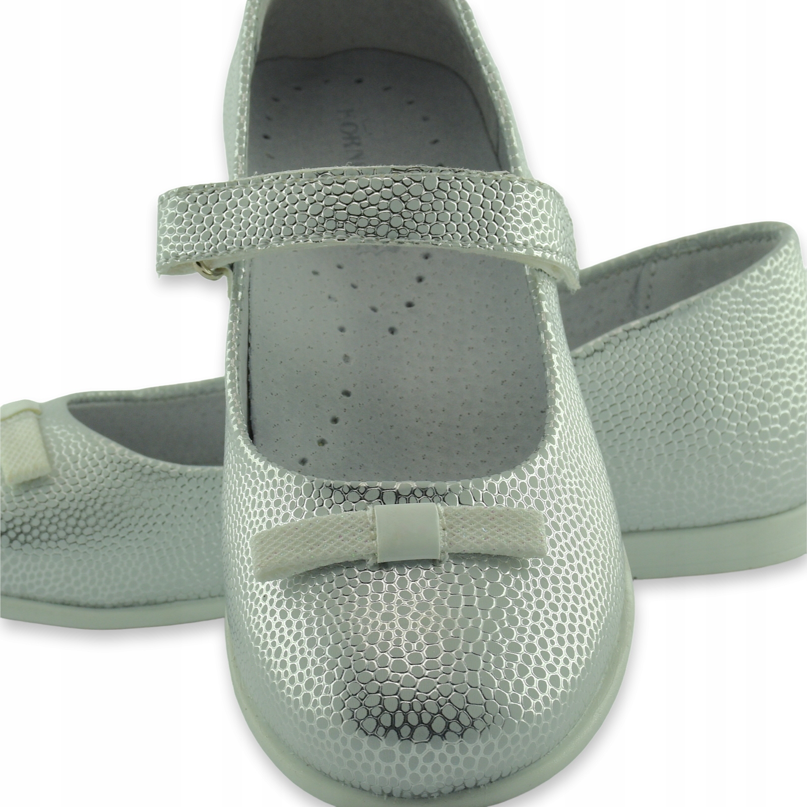 Balerinki srebrne na rzep Kornecki 06493 r.36 Kod producenta 06493