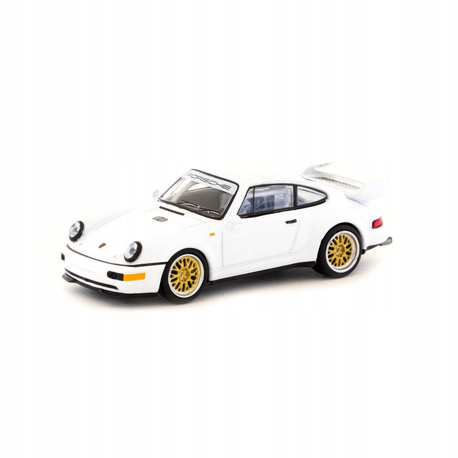 Tarmac Porsche 911 Rsr 3.8 White 1:64